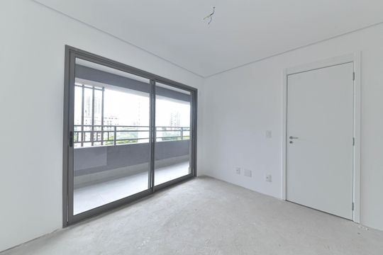 Suíte de apartamento à venda com 1 quarto, 54m² em Campo Belo, São Paulo