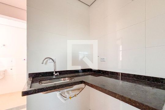 Sala/Cozinha de apartamento para alugar com 1 quarto, 60m² em Jardim Maringa, São Paulo