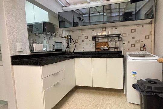 Cozinha /Área de serviço  de apartamento à venda com 2 quartos, 37m² em Jardim Las Vegas, São Bernardo do Campo