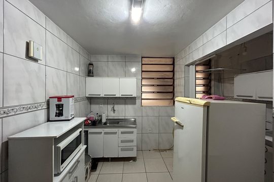 Cozinha de apartamento à venda com 2 quartos, 62m² em Centro, Novo Hamburgo