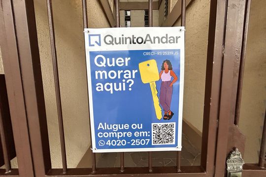 Placa de apartamento à venda com 2 quartos, 62m² em Centro, Novo Hamburgo