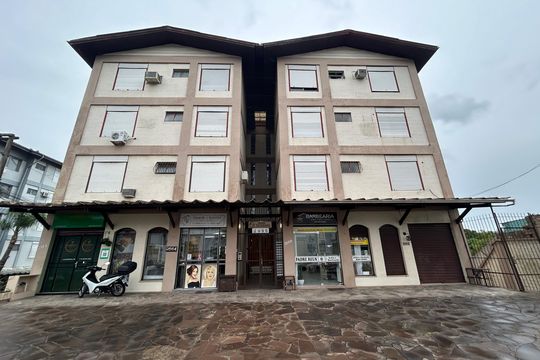 Fachada de apartamento à venda com 2 quartos, 62m² em Centro, Novo Hamburgo