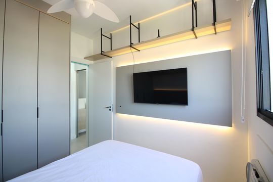 Quarto de apartamento para alugar com 1 quarto, 34m² em Jacarepaguá, Rio de Janeiro