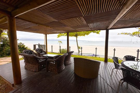 Área comum - Churrasqueira de apartamento para alugar com 1 quarto, 70m² em Jurerê, Florianópolis
