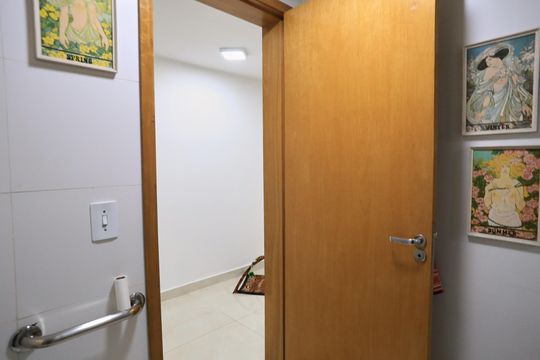 Banheiro da Suíte de casa à venda com 3 quartos, 360m² em Palmares, Belo Horizonte