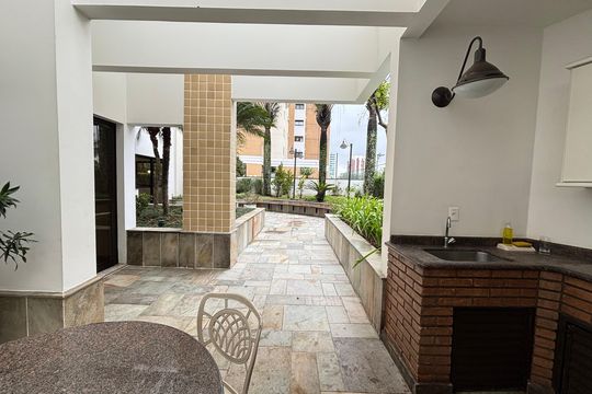 Área comum - Churrasqueira 2 de apartamento à venda com 4 quartos, 168m² em Vila Regente Feijó, São Paulo