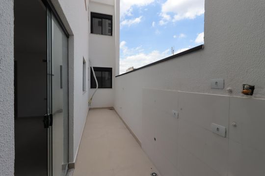 Área de Serviço de apartamento à venda com 2 quartos, 90m² em Jardim Santo Antônio, Santo André