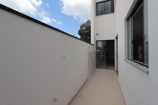 Área de Serviço de apartamento à venda com 2 quartos, 90m² em Jardim Santo Antônio, Santo André