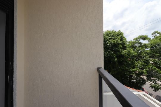 Sacada da Suíte de apartamento à venda com 2 quartos, 90m² em Jardim Santo Antônio, Santo André