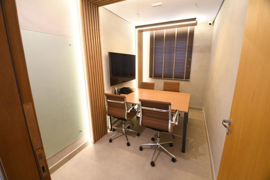 Área comum de apartamento à venda com 1 quarto, 55m² em Nova Campinas, Campinas