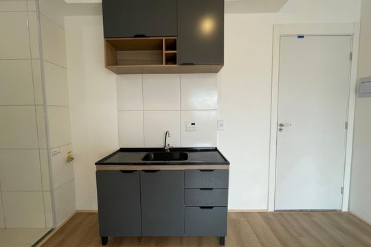 Cozinha e Área de Serviço de apartamento à venda com 2 quartos, 37m² em Jaguaré, São Paulo