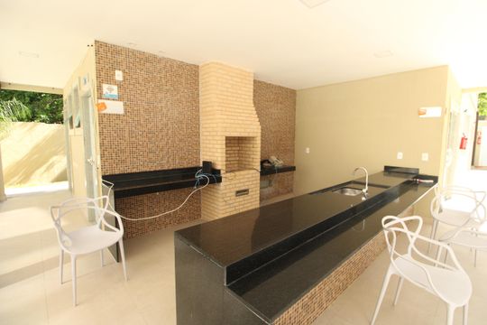 Área comum - Churrasqueira de apartamento à venda com 1 quarto, 45m² em Água Santa, Rio de Janeiro