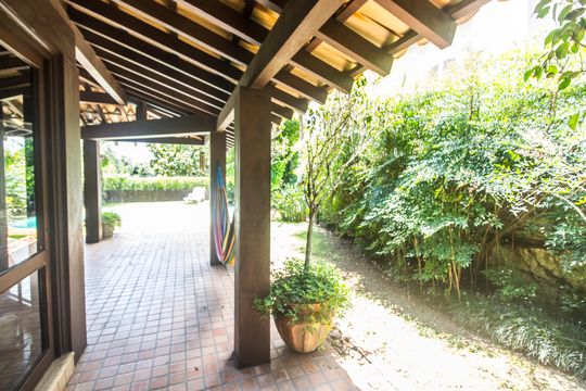 Varanda de casa de condomínio para alugar com 4 quartos, 450m² em Residencial Onze (alphaville), Santana de Parnaíba