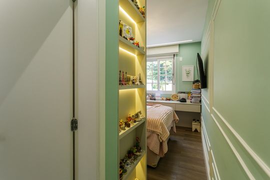 Suíte 2 de casa de condomínio à venda com 3 quartos, 300m² em Indianópolis, São Paulo