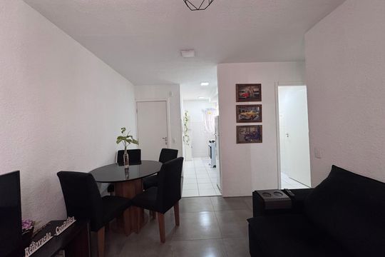 sala de apartamento para alugar com 2 quartos, 42m² em Santos Dumont, São Leopoldo