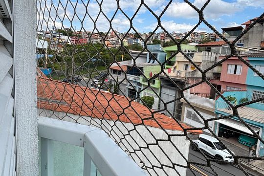 Varanda do Quarto 2 de apartamento à venda com 2 quartos, 76m² em Jardim Marek, Santo André