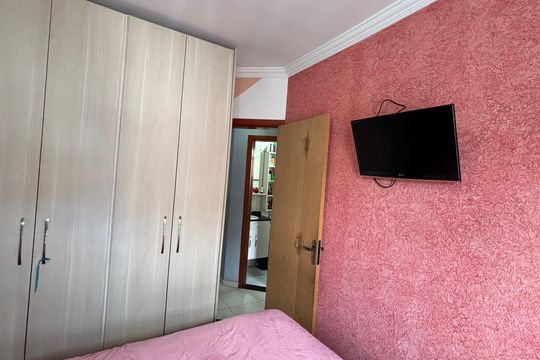 Quarto 2 de apartamento à venda com 2 quartos, 76m² em Jardim Marek, Santo André