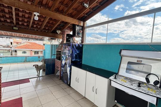 Área de Serviço de apartamento à venda com 2 quartos, 76m² em Jardim Marek, Santo André