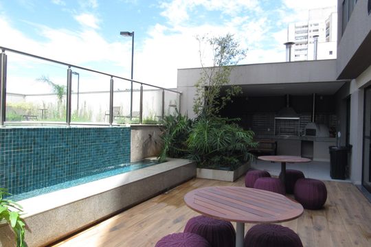 Área comum - Churrasqueira 2 de kitnet/studio à venda com 1 quarto, 30m² em Km 18, Osasco