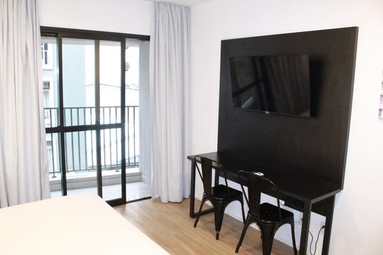 Studio de kitnet/studio para alugar com 1 quarto, 28m² em República, São Paulo