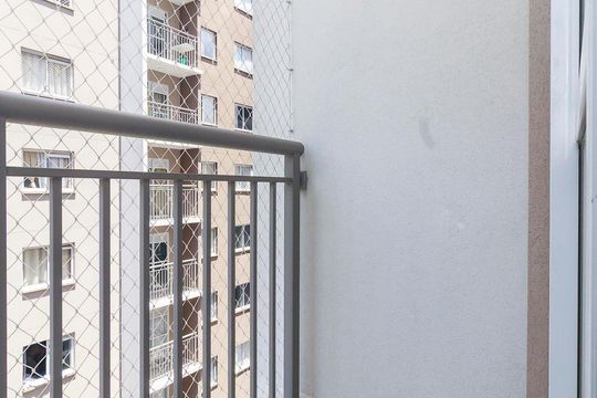Varanda de apartamento para alugar com 1 quarto, 26m² em Jardim Caravelas, São Paulo