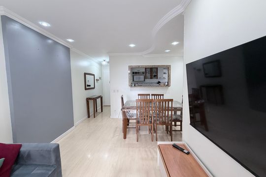 Sala de apartamento à venda com 3 quartos, 67m² em Brás, São Paulo