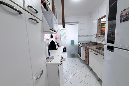 Cozinha de apartamento à venda com 3 quartos, 67m² em Brás, São Paulo