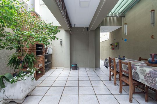 Área comum - Churrasqueira de casa à venda com 4 quartos, 150m² em Vila Dom Pedro I, São Paulo