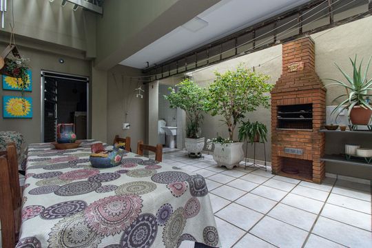 Área comum - Churrasqueira de casa à venda com 4 quartos, 150m² em Vila Dom Pedro I, São Paulo