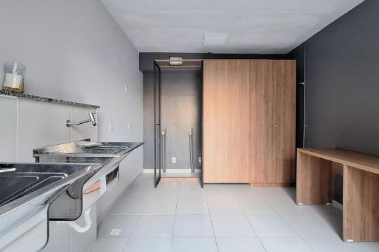 Lavanderia de kitnet/studio à venda com 1 quarto, 25m² em Barra Funda, São Paulo