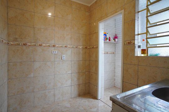 Cozinha de apartamento à venda com 2 quartos, 62m² em Navegantes, Porto Alegre