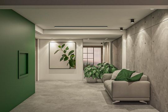 Área comum - Hall de entrada (Imagem ilustrativa)  de apartamento à venda com 1 quarto, 24m² em Vila Nair, São Paulo
