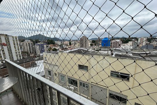 Varanda da Sala de apartamento à venda com 3 quartos, 110m² em Méier, Rio de Janeiro