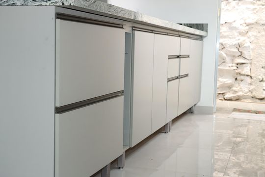 Cozinha de casa para alugar com 2 quartos, 350m² em Jardim Novo Embu, Embu das Artes