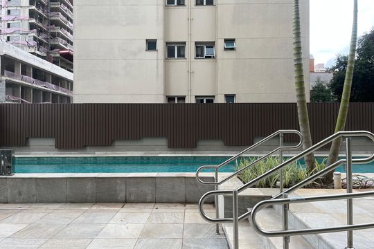 Área comum - Piscina de kitnet/studio à venda com 1 quarto, 26m² em Perdizes, São Paulo