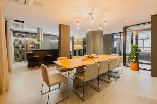 Espaço Gourmet de kitnet/studio à venda com 1 quarto, 25m² em Pinheiros, São Paulo