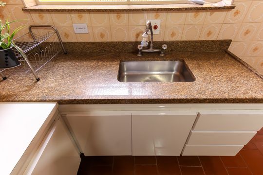 Cozinha de casa de condomínio à venda com 3 quartos, 130m² em Brás, São Paulo