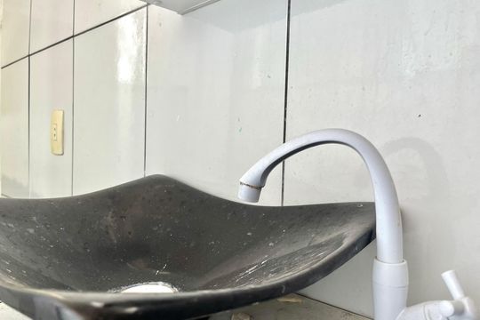 Banheiro Social de casa para alugar com 1 quarto, 36m² em Vila Mira, São Paulo