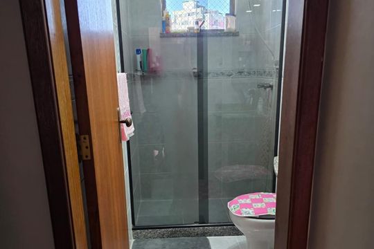 Banheiro Social de apartamento à venda com 2 quartos, 90m² em Vila da Penha, Rio de Janeiro