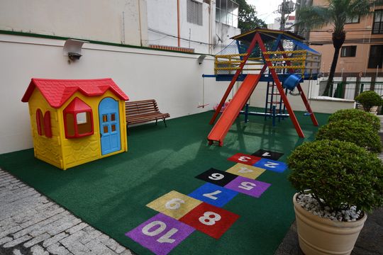 Área comum - Playground de apartamento à venda com 1 quarto, 45m² em Centro, Campinas