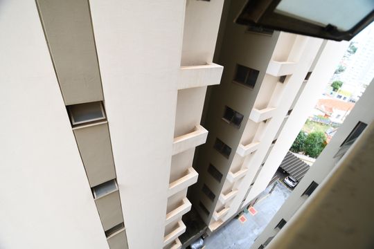Área de Serviço - Vista de apartamento à venda com 1 quarto, 45m² em Centro, Campinas