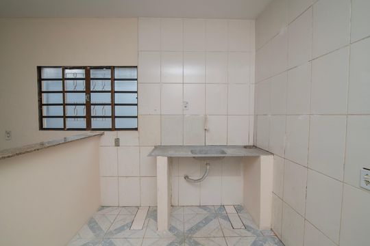 Cozinha de casa para alugar com 2 quartos, 48m² em Jardim Nova Alvorada, Hortolândia