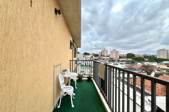 Varanda do Quarto 2 de casa à venda com 3 quartos, 128m² em Jardim Jabaquara, São Paulo