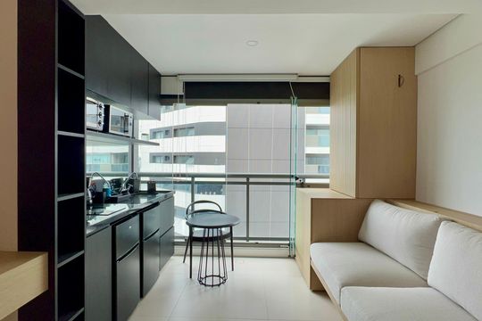 Studio de kitnet/studio para alugar com 1 quarto, 31m² em Pinheiros, São Paulo