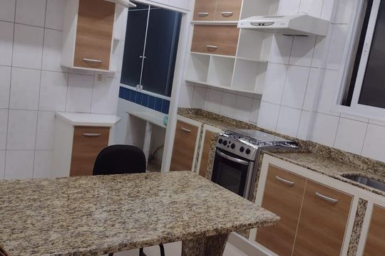 Cozinha de apartamento para alugar com 2 quartos, 120m² em Centro, Jundiaí