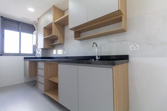 Cozinha e Área de Serviço de apartamento para alugar com 1 quarto, 31m² em Tatuapé, São Paulo