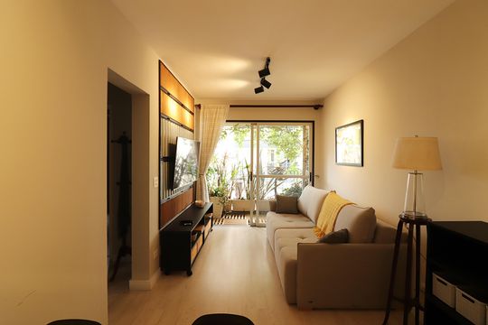 Sala  de apartamento à venda com 2 quartos, 70m² em Centro, São Bernardo do Campo