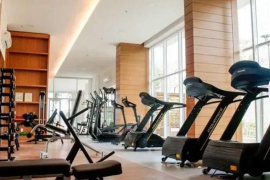Área comum de apartamento à venda com 4 quartos, 155m² em Barra da Tijuca, Rio de Janeiro