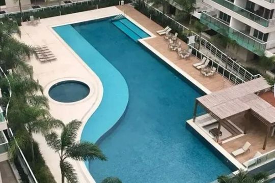 Área comum de apartamento à venda com 4 quartos, 155m² em Barra da Tijuca, Rio de Janeiro