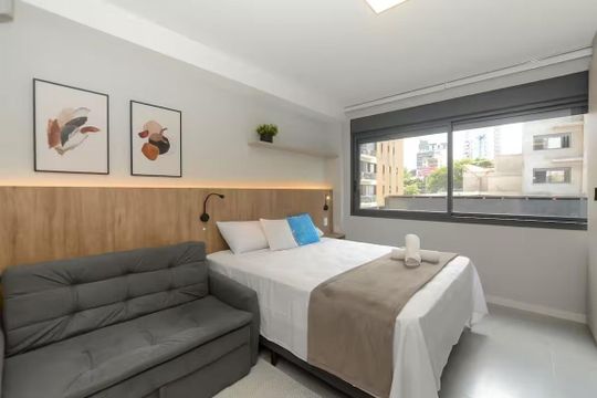 Studio de kitnet/studio para alugar com 1 quarto, 25m² em Boa Vista, Porto Alegre